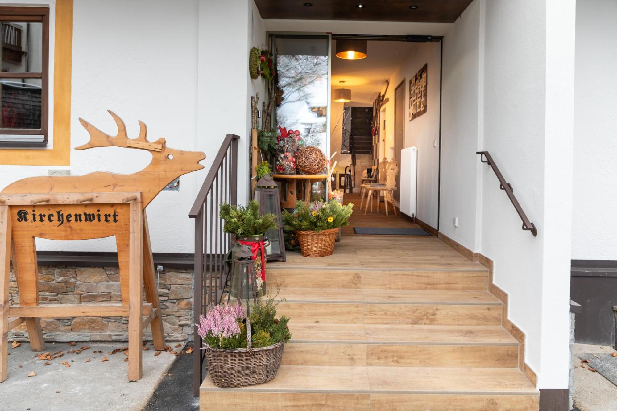 Appartements Kirchenwirt เคิร์ชแบร์ก อิน ทิโรล ภายนอก รูปภาพ